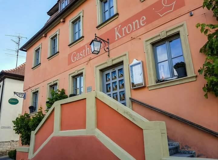 Gasthaus Krone Wiesentheid Eksteriør billede